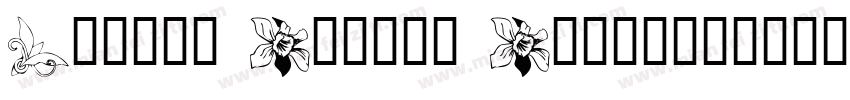 Groovy Flower Floral字体转换